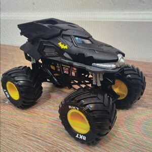 Black and Yellow Monster Truck Toy